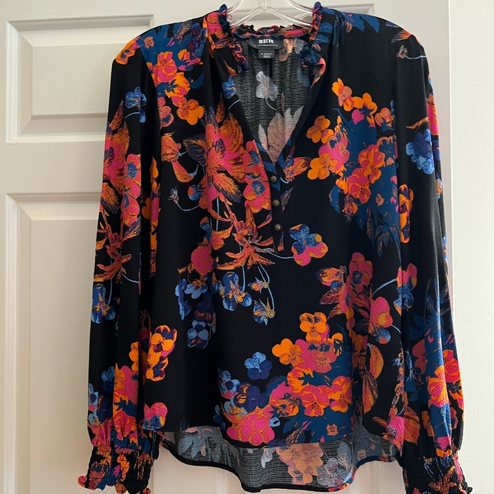 Maeve by Anthropologie blouse - style size x-small